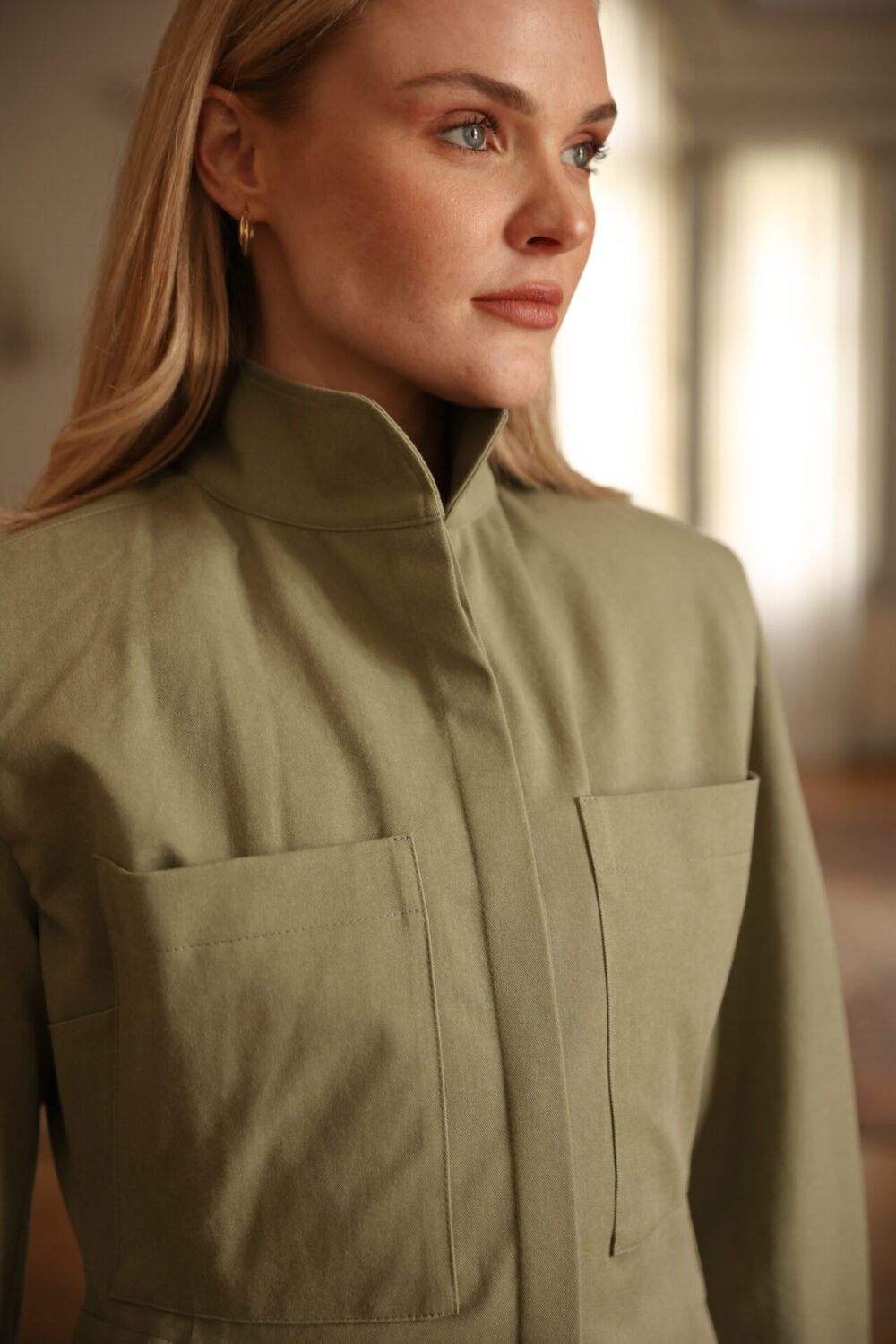 Green Shirtdress - Image 6